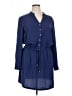 Mott50 100% Polyester Blue Casual Dress Size XL - photo 1