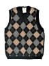Good Lad 100% Cotton Argyle Black Sweater Vest Size 7 - photo 1