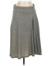 Max Studio Chevron-herringbone Gray Casual Skirt Size S - photo 1