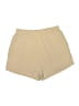 Allie Rose 100% Polyester Solid Tan Khaki Shorts Size L - photo 2