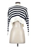 Jessica Simpson Stripes White Pullover Sweater Size XS - photo 2