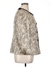 NIPON BOUTIQUE 100% Polyester Animal Print Leopard Print Snake Print Zebra Print Ivory Jacket Size 14 - photo 4