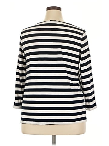 Jones New York Signature 3/4 Sleeve T-Shirt (view 2)