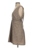 Unbranded Plaid Tan Casual Dress Size S - photo 5
