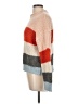 Cocobleu Color Block Orange Pullover Sweater Size L - photo 5