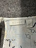 Hinge 100% Viscose Graphic Silver Gray Cocktail Dress Size L - photo 7
