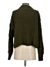 Poof! 100% Polyester Solid Green Turtleneck Sweater Size S - photo 2