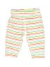 Carter's 100% Cotton Stripes White Leggings 3-6 MO / 6 MO - photo 1