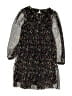 Zara 100% Polyester Print Black Dress Size 9 - photo 2