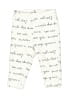 Carter's Graphic White Sweatpants 0-3 MO / 3 MO - photo 1
