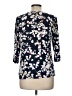 J.Jill Blue 3/4 Sleeve Blouse Size M - photo 2