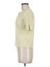 Eagle's Eye 100% Cotton Ivory Short Sleeve Top Size M - photo 5