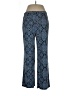 Jones Studio Print Blue Casual Pants Size L - photo 1