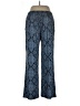 Jones Studio Print Blue Casual Pants Size L - photo 2