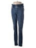 Ann Taylor Stripes Blue Jeans Size 6 - photo 1
