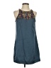 Tibi Blue Casual Dress Size 2 - photo 1