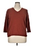 Croft & Barrow 100% Cotton Brown Pullover Sweater Size XL - photo 1