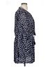 MICHAEL Michael Kors 100% Polyester Blue Casual Dress Size XL - photo 4