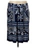 J.Jill Paisley Blue Casual Skirt Size M - photo 1