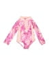 Jessica Simpson Print Pink One Piece Swimsuit 18-24 MO / 24 MO - photo 1