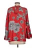 Keren Hart 100% Polyester Red 3/4 Sleeve Blouse Size L - photo 2