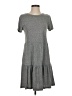 Gap Solid Gray Casual Dress Size XS - photo 1