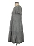 Gap Solid Gray Casual Dress Size XS - photo 5