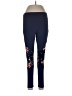 Pop Fit Floral Blue Active Pants Size L - photo 1