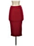 MadRag Solid Burgundy Red Formal Skirt Size S - photo 1