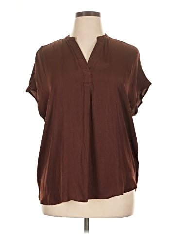 Maison d' Amelie Short Sleeve Blouse (view 1)