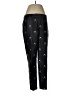 rsvp by TALBOTS 100% Polyester Print Black Dress Pants Size 8 - photo 1