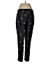 rsvp by TALBOTS 100% Polyester Print Black Dress Pants Size 8 - photo 2