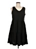 Unbranded Solid Black Casual Dress Size M - photo 1