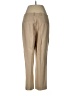 Elevenses Solid Tan Linen Pants Size 8 - photo 2