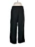 Jarbo Solid Black Casual Pants Size Med (2) - photo 1