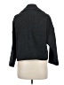Ann Taylor LOFT Chevron-herringbone Gray Blazer Size M - photo 2