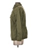 Madewell 100% Cotton Solid Green Jacket Size S - photo 5