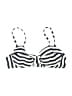 J.Crew Stripes Ivory Swimsuit Top Size XS - photo 1