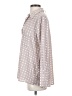 Pleione 100% Polyester Polka Dots Gray Long Sleeve Blouse Size XS - photo 5