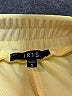 iris Solid Yellow Athletic Shorts Size S - photo 3