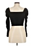 Zara Black 3/4 Sleeve Top Size M - photo 1