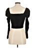 Zara Black 3/4 Sleeve Top Size M - photo 2