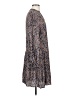 Gap Paisley Brown Casual Dress Size S (tall) - photo 4