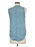 Unbranded Blue Sleeveless Blouse Size M (estimated) - photo 2