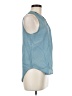 Unbranded Blue Sleeveless Blouse Size M (estimated) - photo 4