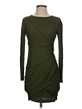 strapless open back dress The Ballet Dress in Moss