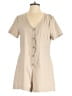 Lumiere Solid Tan Romper Size M - photo 1