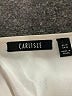 Carlisle Chevron-herringbone Ivory Formal Skirt Size 10 - photo 4