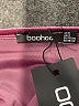 Boohoo Metallic Burgundy One Piece Swimsuit Size 2 - photo 3