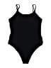 Unbranded Solid Black One Piece Swimsuit Size XL - photo 1